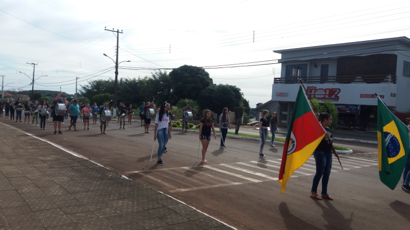 BANDA MARCIAL ERNO PAUVELS RETOMA AS ATIVIDADES